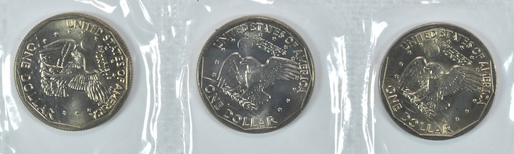 1981 Susan B Anthony $1 Souvenir Set W/ OGP
