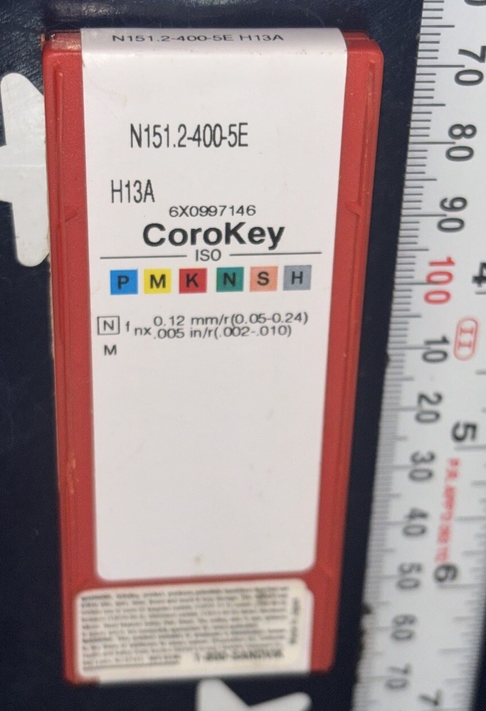 SANDVIK Coromant N151.2-400-5E H13A Carbide Parting Cutoff Inserts 10 Inserts