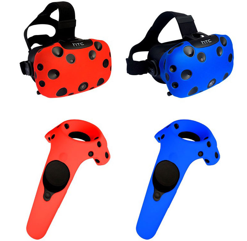 SILICONE COVER CASE SHELL FOR HTC VIVE CONTROLLER VR GLASSES PROTECTIVE CASE