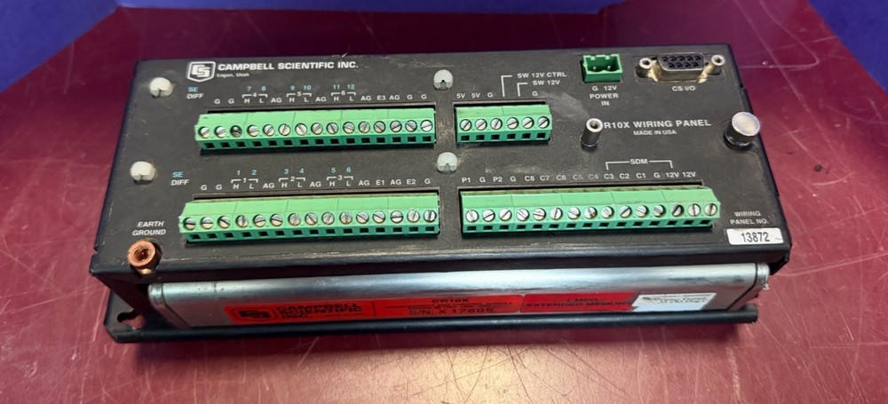 AS IS UNTESTED Campbell Scientific CR10 /CR10X Micrologger