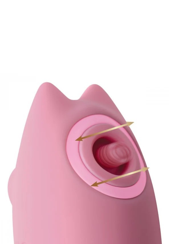 Kitty Licker 5X Triple Stimulator - Pink