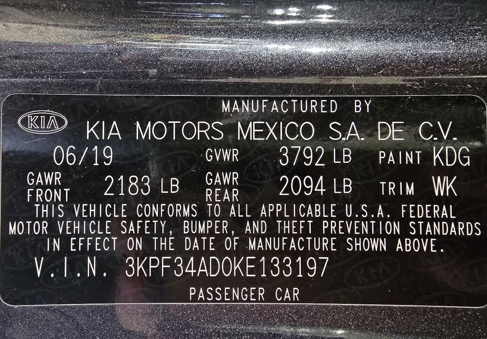 FORTE 2019 Owners Manual 611272