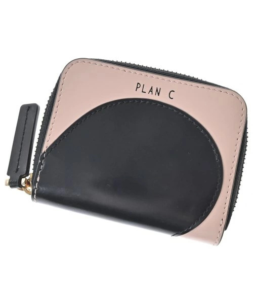 Plancy Wallet Coin Case Black Pink Secondhand