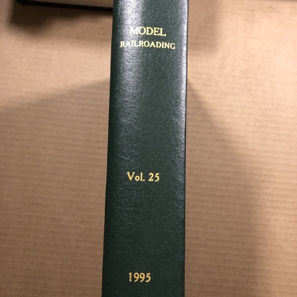 MODEL RAILROADING-vol 25-1995
