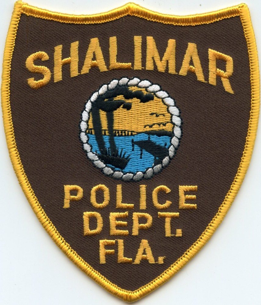 SHALIMAR FLORIDA FL POLICE PATCH