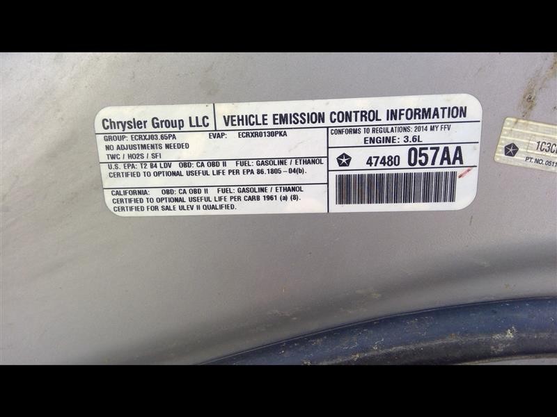 Floor Jack fits 2014 Dodge Avenger Grade A