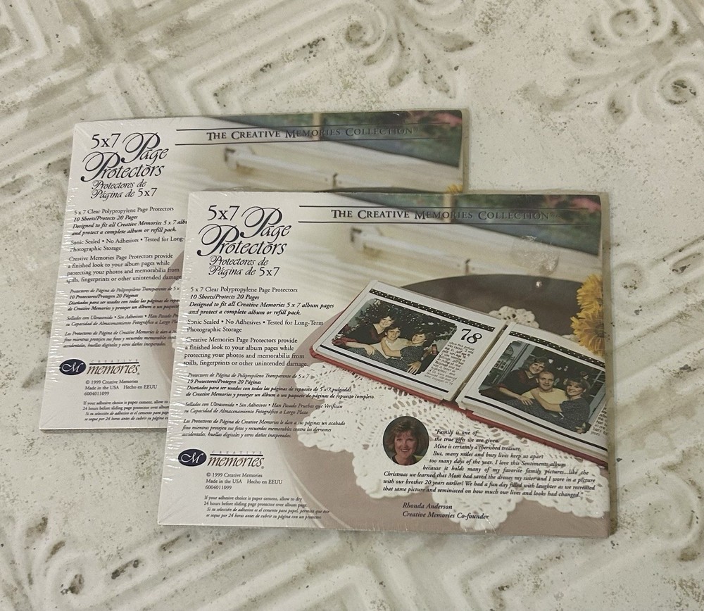 NEW Creative Memories 5" x 7" Sentiments Lot