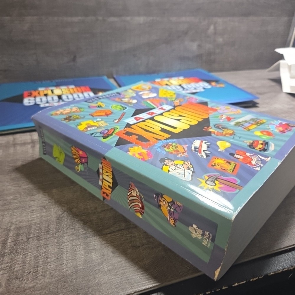 * read - missing discs - Art Explosion Images Massive Clip Art collection 25 CDs