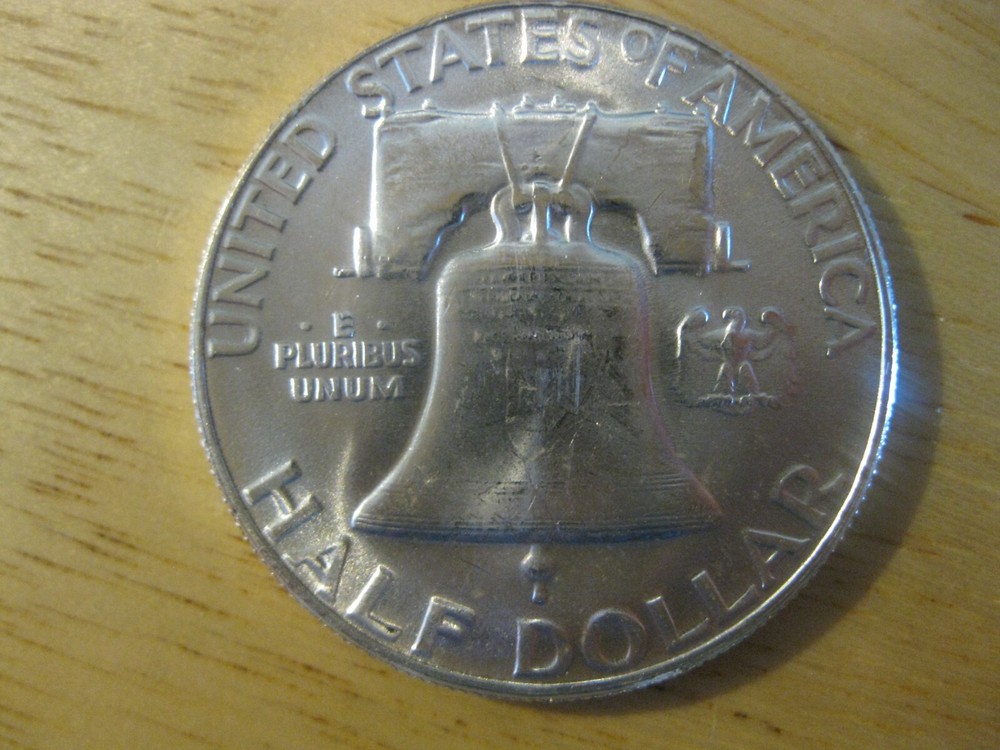 1956 Franklin Half Dollar Gem++ BU! FBL!