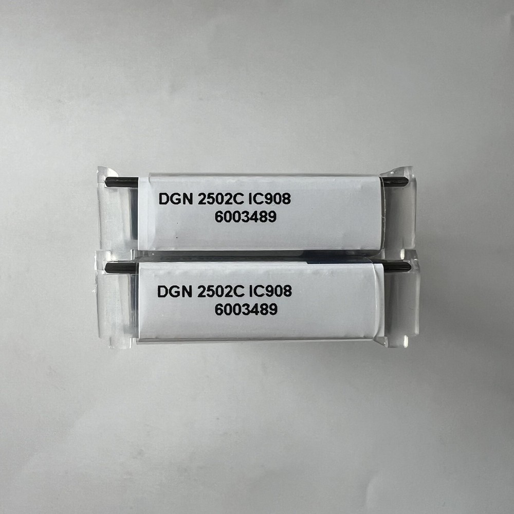 ISCAR / DGN2502C IC908 / Industrial indexable carbide inserts 10 Pcs