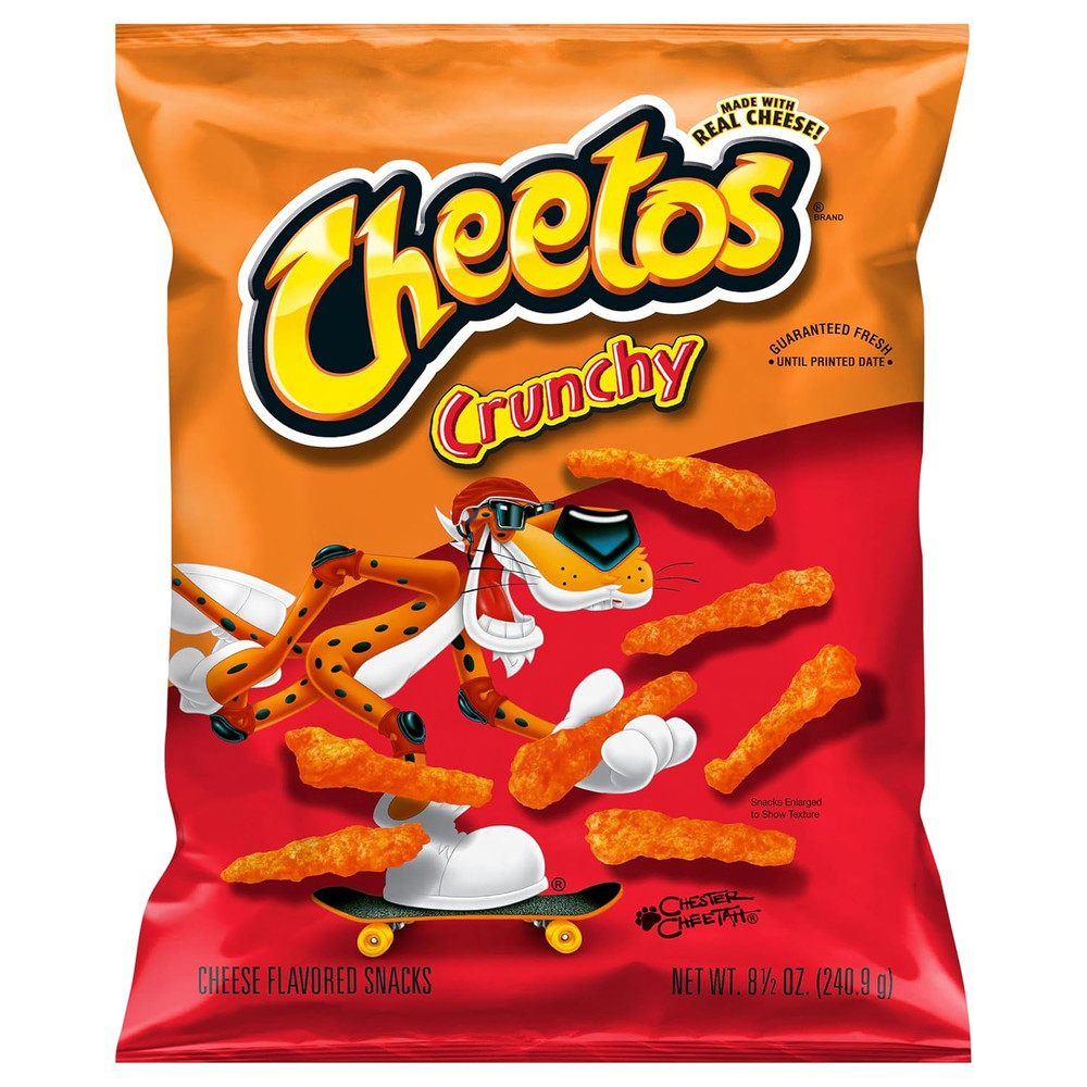 Cheetos Cheese Snacks, Crunchy, 8.5 Oz