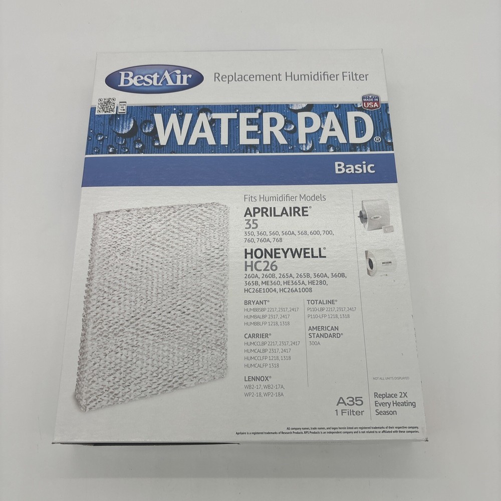 BestAir Pro A10 Basic Humidifier Filter Replacement