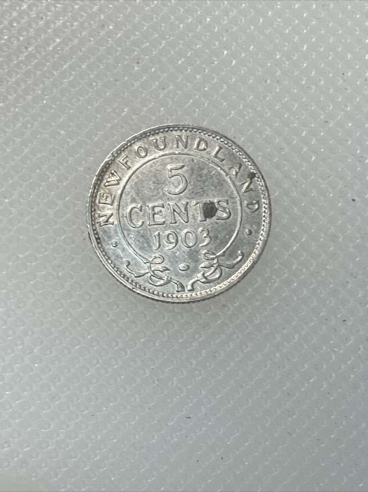 1903 Newfoundland 5 Cent TA
