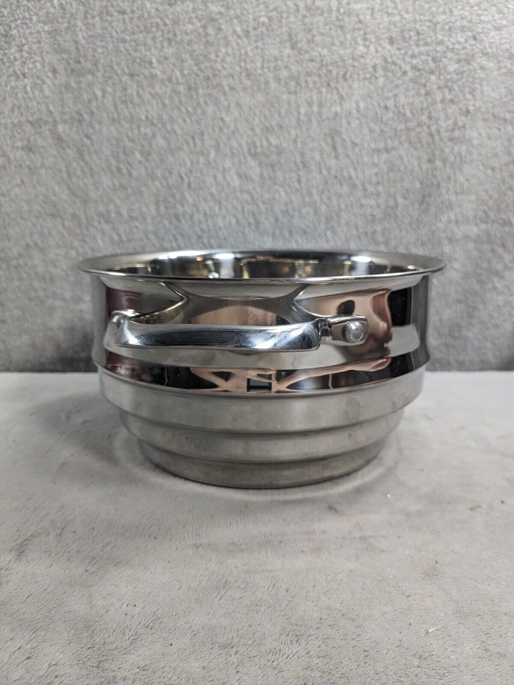 Stainless Steel Step Down Strainer 6" - 8" Diameter Double Handles