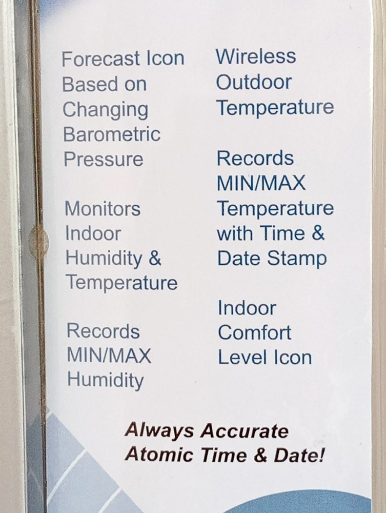 La Crosse Technology Wireless Forecast Station, New in Package