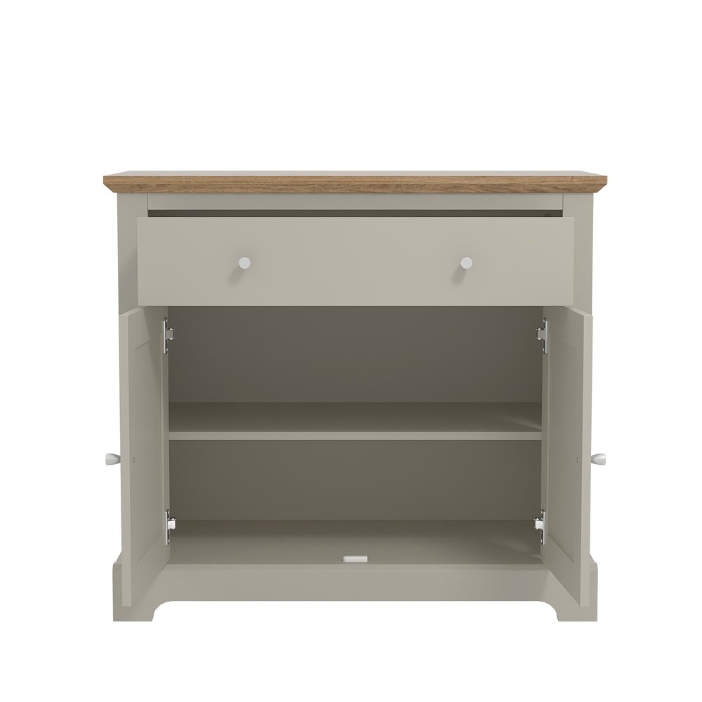 HOMCOM 2-Door & Drawer Sideboard - Modern Adjustable Shelf Cabinet