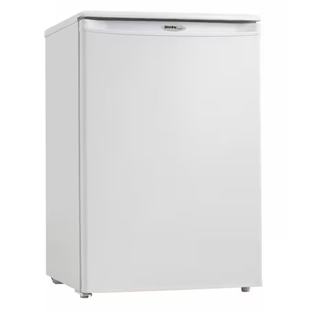 Danby Dcr044a2wdd Compact Refrigerator And Freezer, 4.3 Cu Ft, White