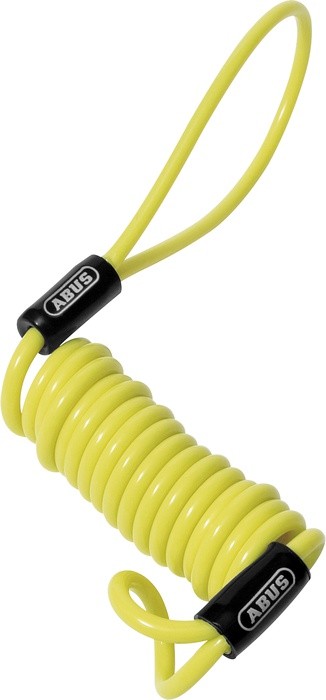 Abus Looped Memory Cable Yellow