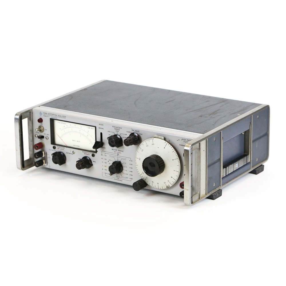 1960s Hewlett Packard Model 334A Distortion Analyzer - Vintage Original HP '60s