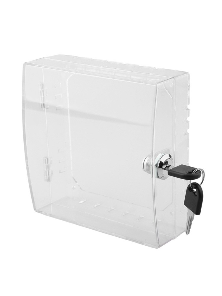 Lockable Transparent Guard Box for Energy Efficient Temperature Control