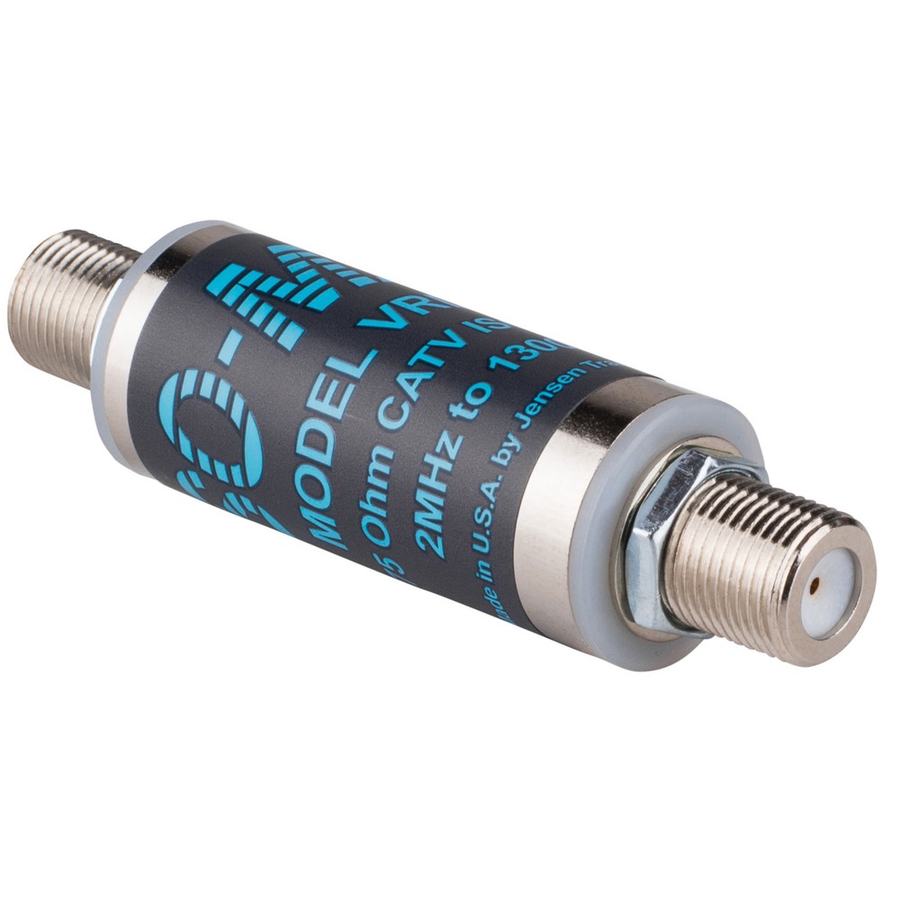 Jensen Iso-Max VRD-1FF 75 Ohm Inline Digital CATV Isolator H