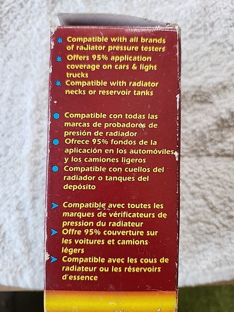 Mityvac Universal Radiator Pressure Tester Adapter 4505