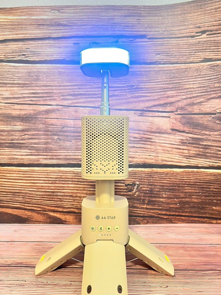 Rechargeable Camping Lantern with Bluetooth Speaker, camping lights