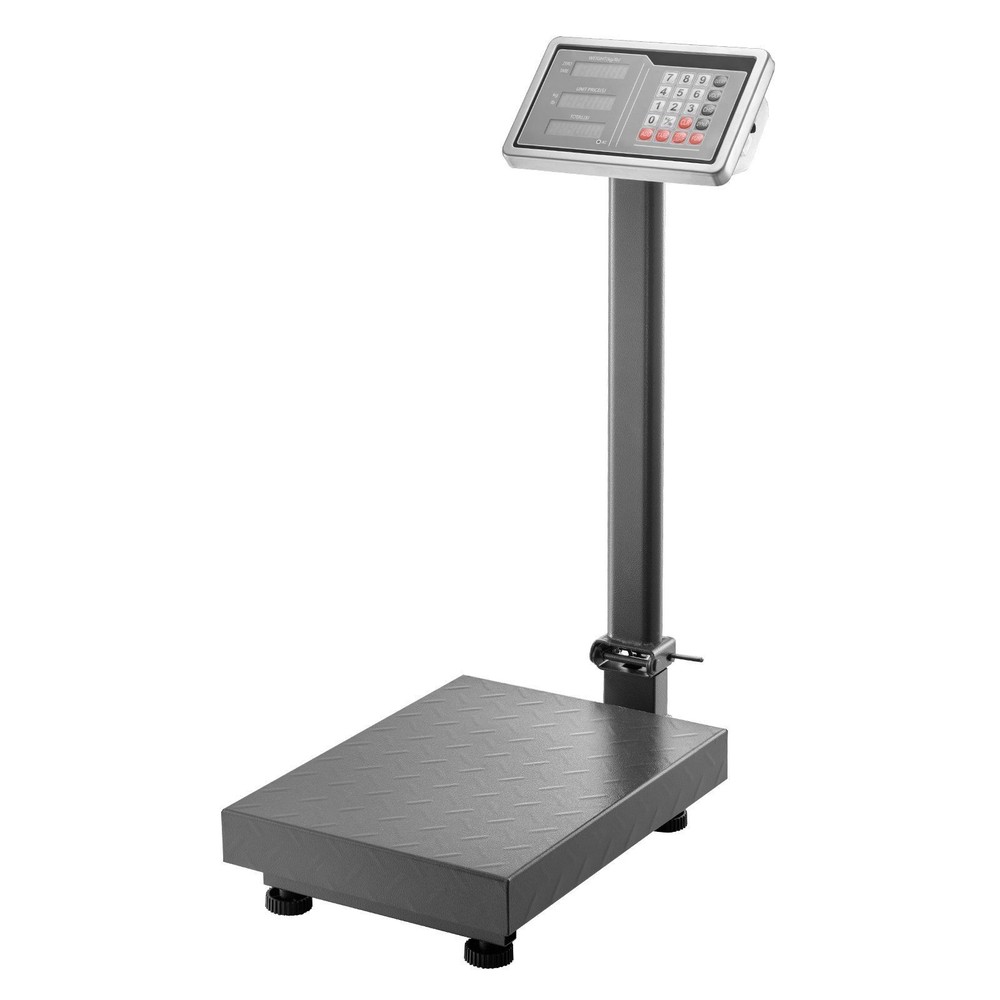 VEVOR Computing Digital Platform Scale, 220 lbs Load, 0.04 lbs Accuracy, Electro