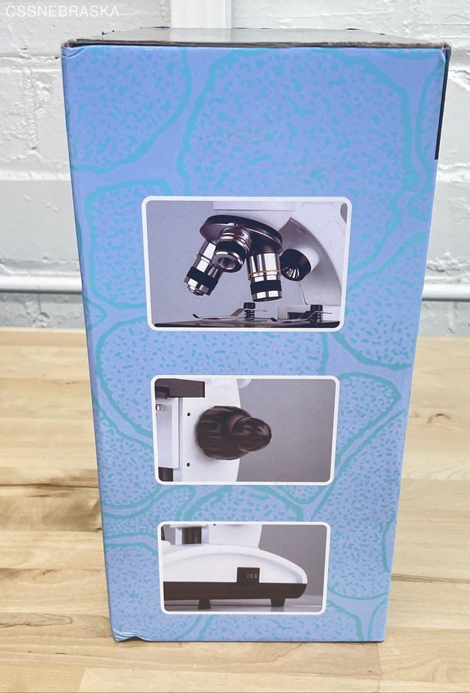 White Biological Microscope Telmu Model: XSP - 75