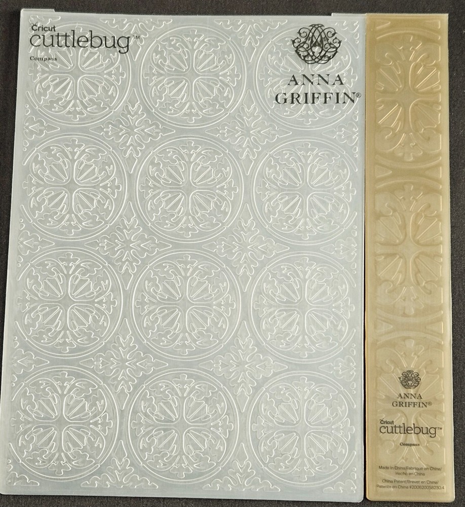 Anna Griffin/Cuttlebug Embossing Folder 5" x 7"