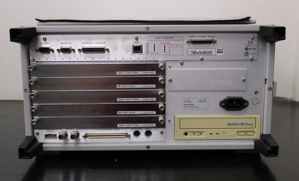 Agilent 16702B /003 Logic Analyzer Main Frame