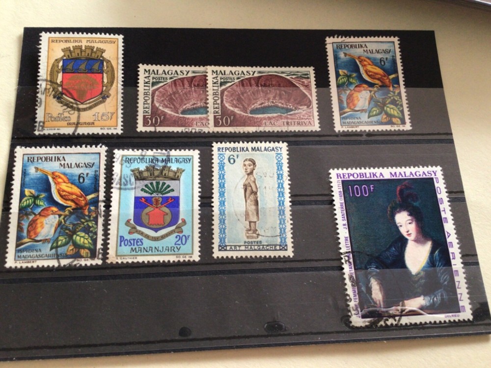 Malagasy used stamps A12656
