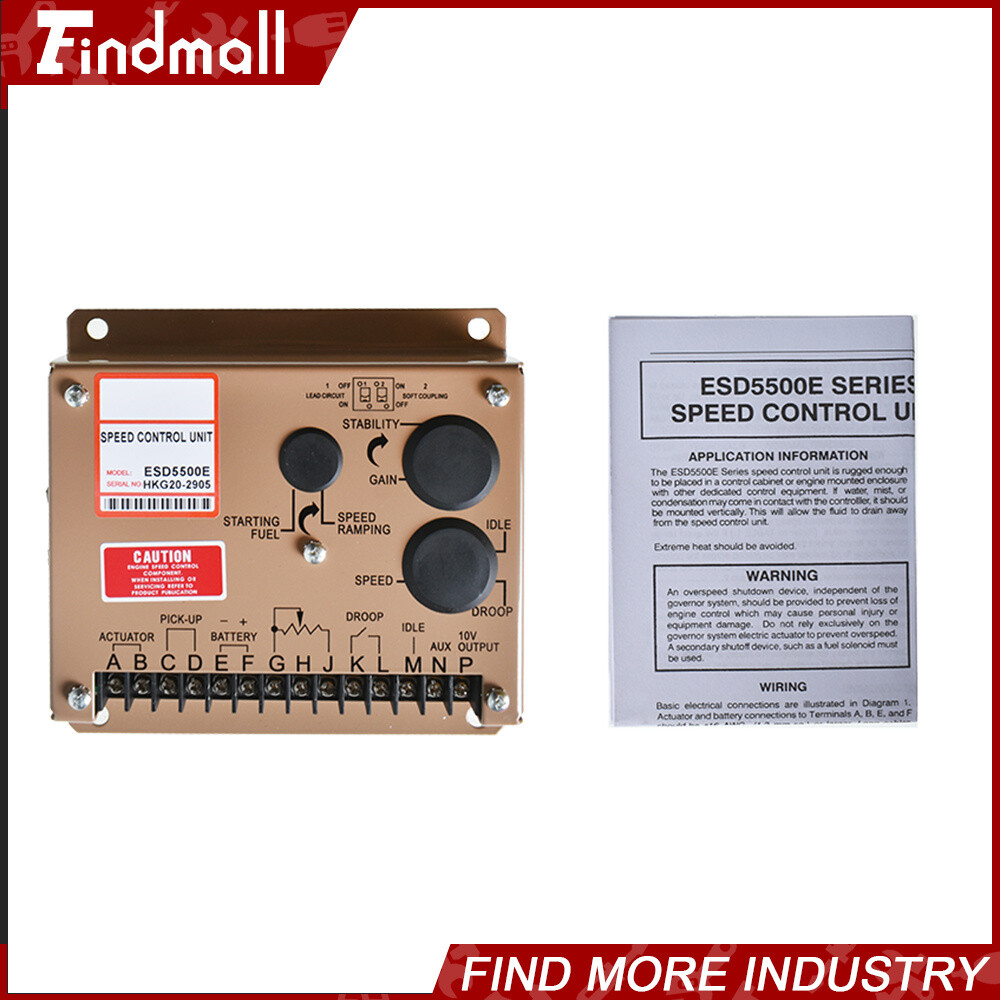 Electronic Engine Speed Controller Governor Generator Genset Parts ESD5500E