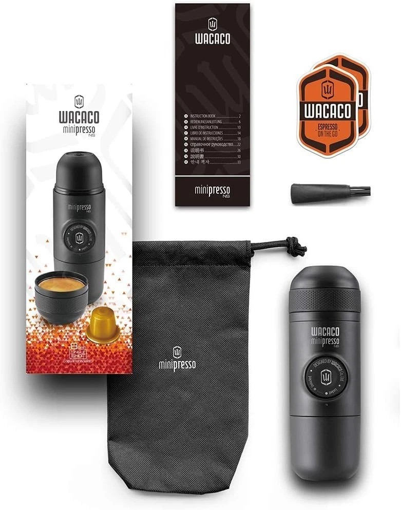Portable Espresso Machine - No Electricity Required/-