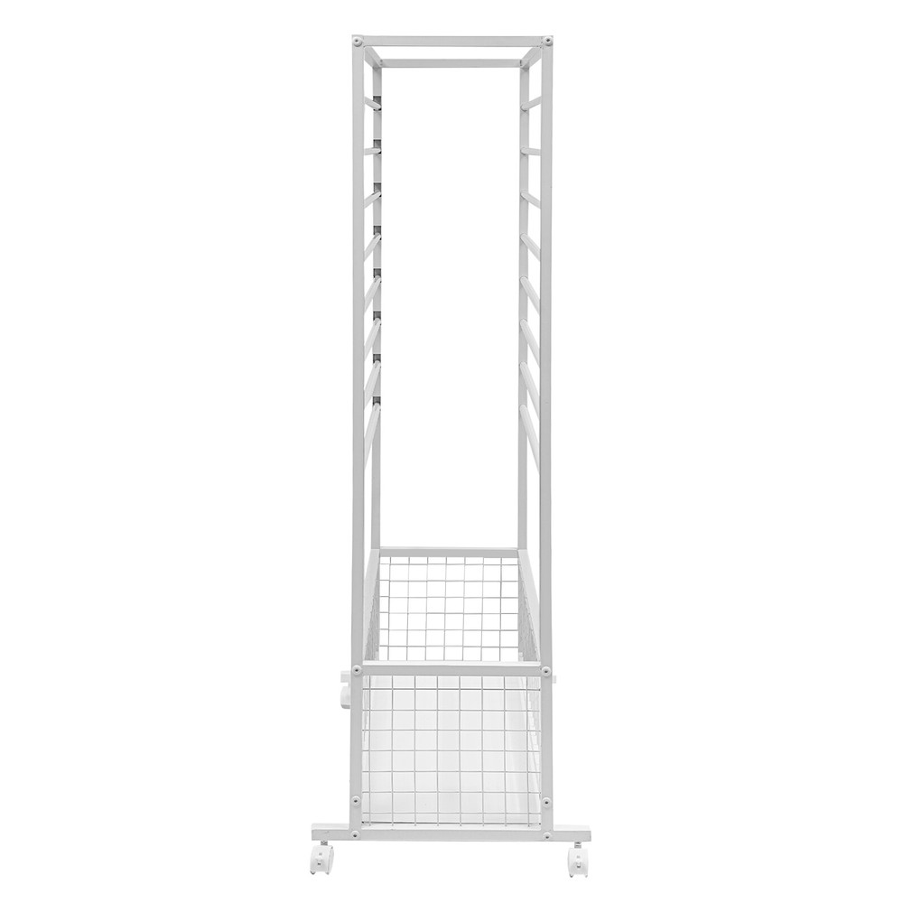 16-Layer Organizer Rack, Storage Shelf, Floor Standing Ribbon Display Rack US!