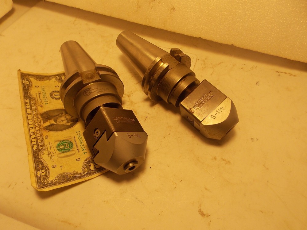 Criterion S-1-1/2 Micrometer 1/2" Boring Head .001 DIV CAT40 Command Tool Holder