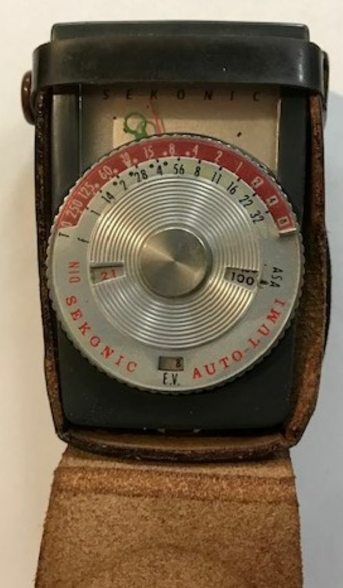 Vintage Sekonic Auto-Lumi Model 86 Light Meter with Case