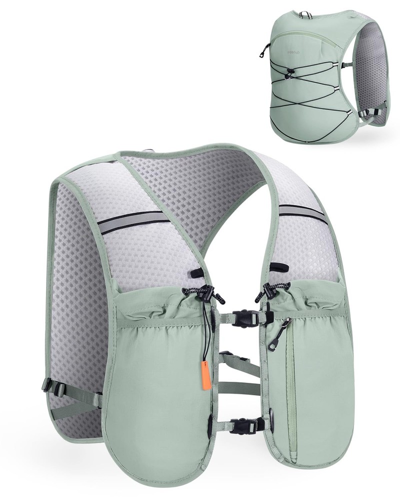 Running Hydration Vest Backpack, Lightweight Hydration Pack Bag Daypack for H...