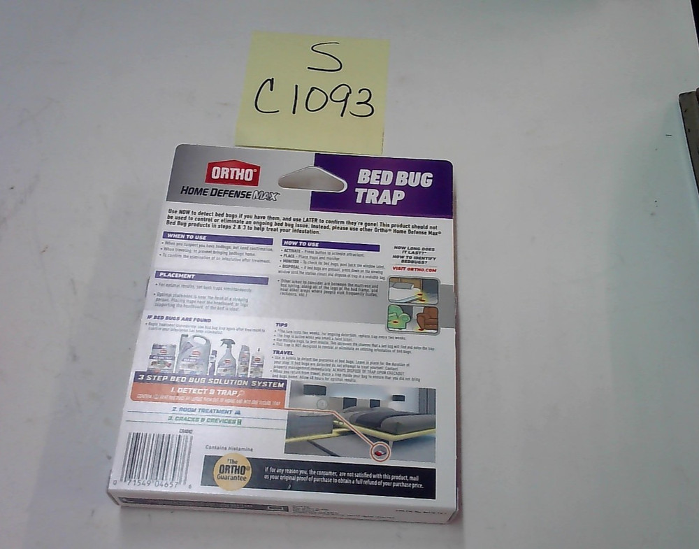 ORTHO BED BUG TRAP