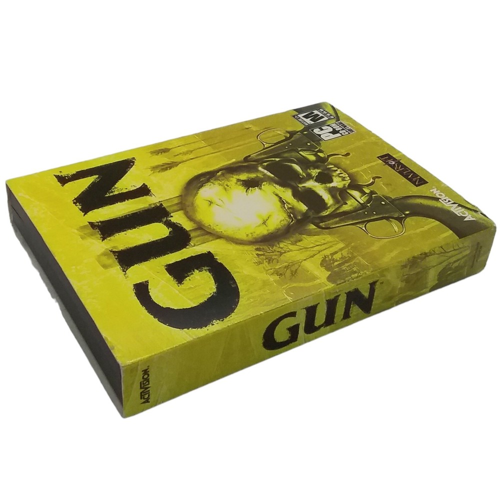GUN PC CD-ROM 2005 Activision Wild West Shooting Game