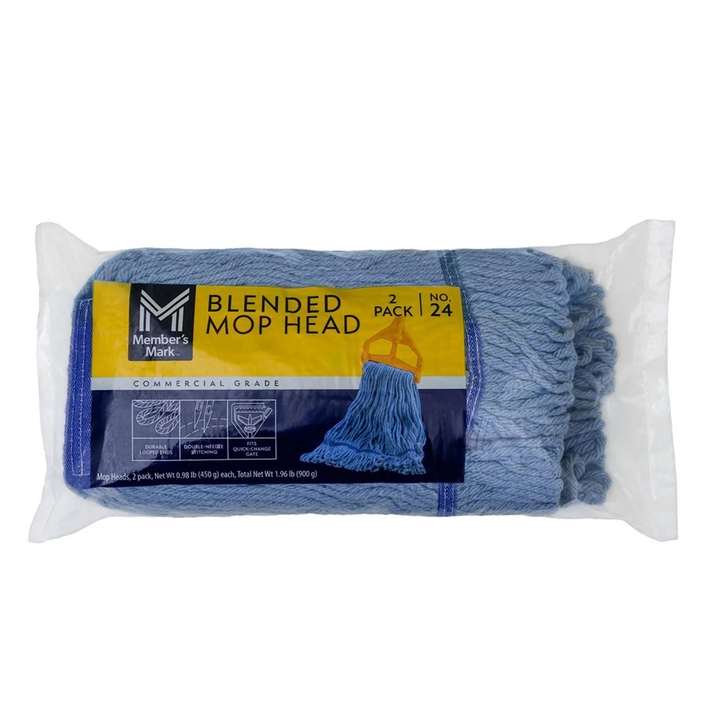 Member's Mark #24 Blended Mop Head, 2 Pack