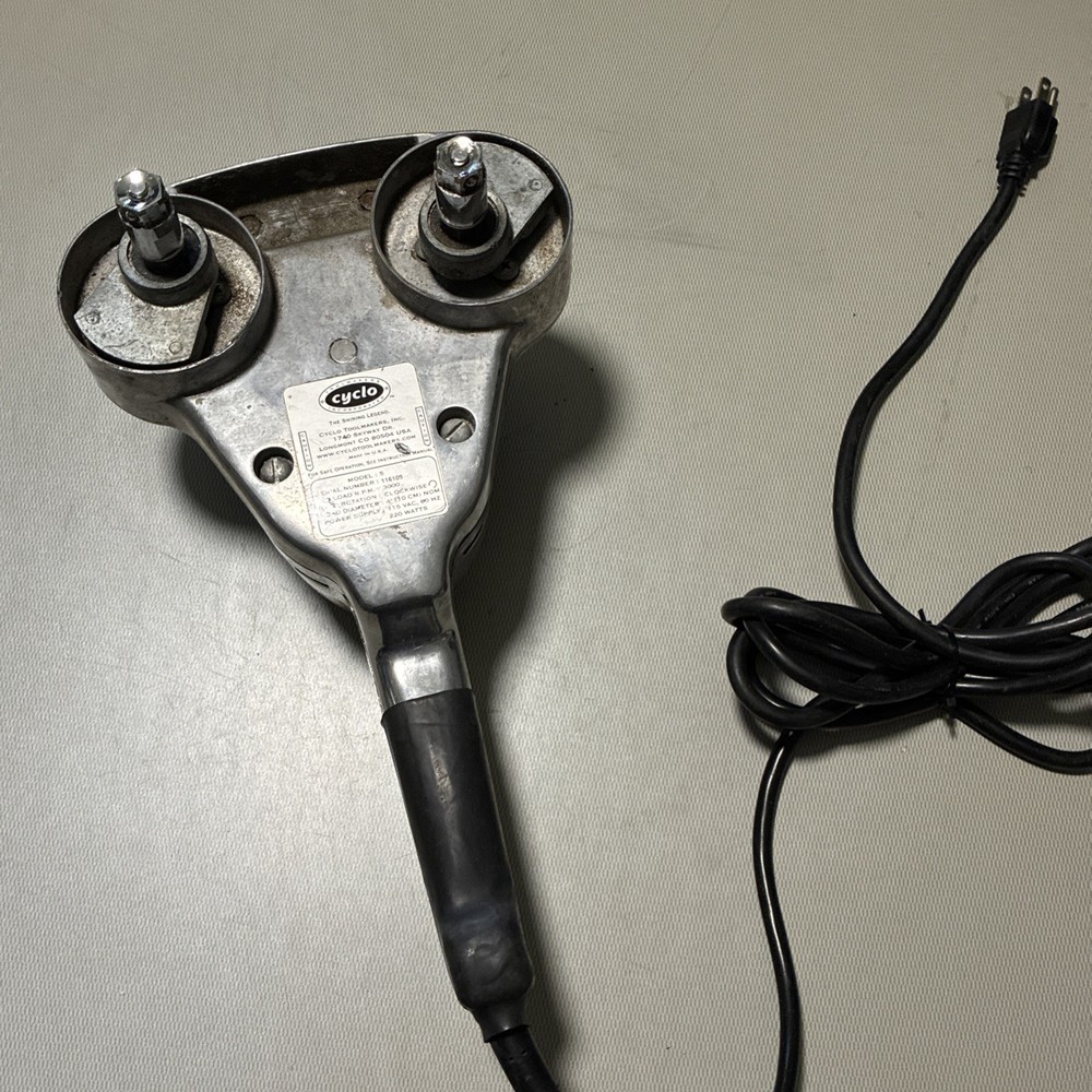 Cyclo Model 5 Professional Dual Head Polisher Buffer | No Pads
