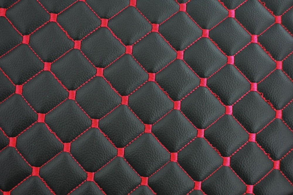 # Black Dashboard Panel Mats with Sensor Eco Leather Covers for Renault T RHD