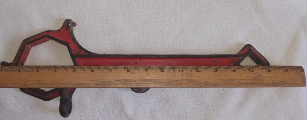 Vintage cast iron fire hydrant spanner wrench