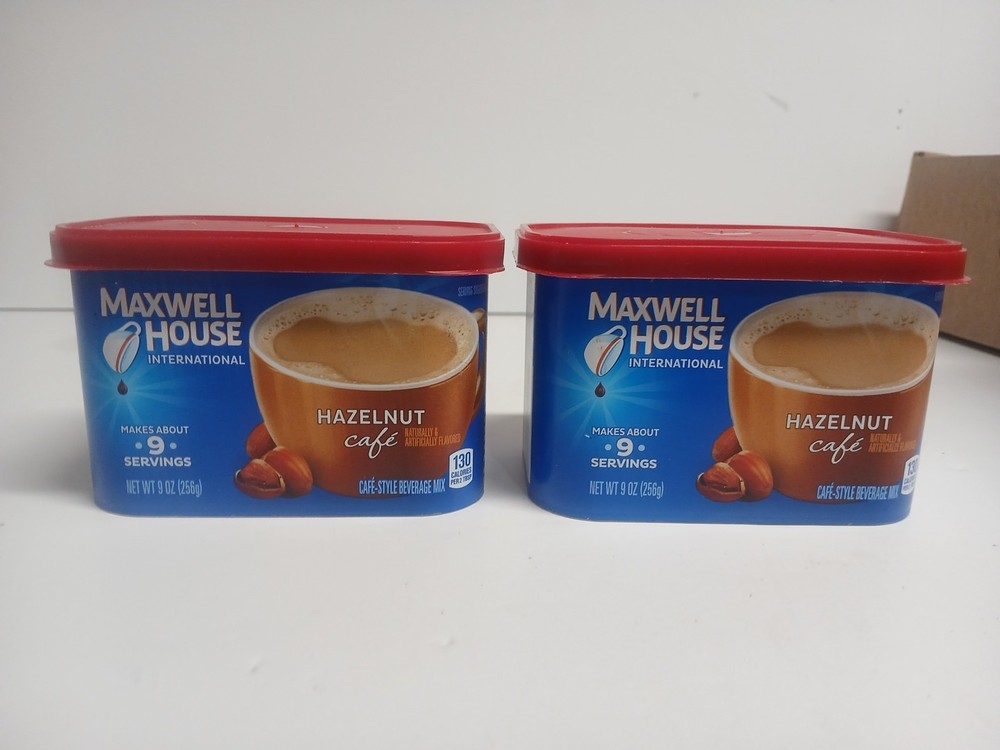 Maxwell House Internanational Hazelnut Coffee Cafe 2 Pack.