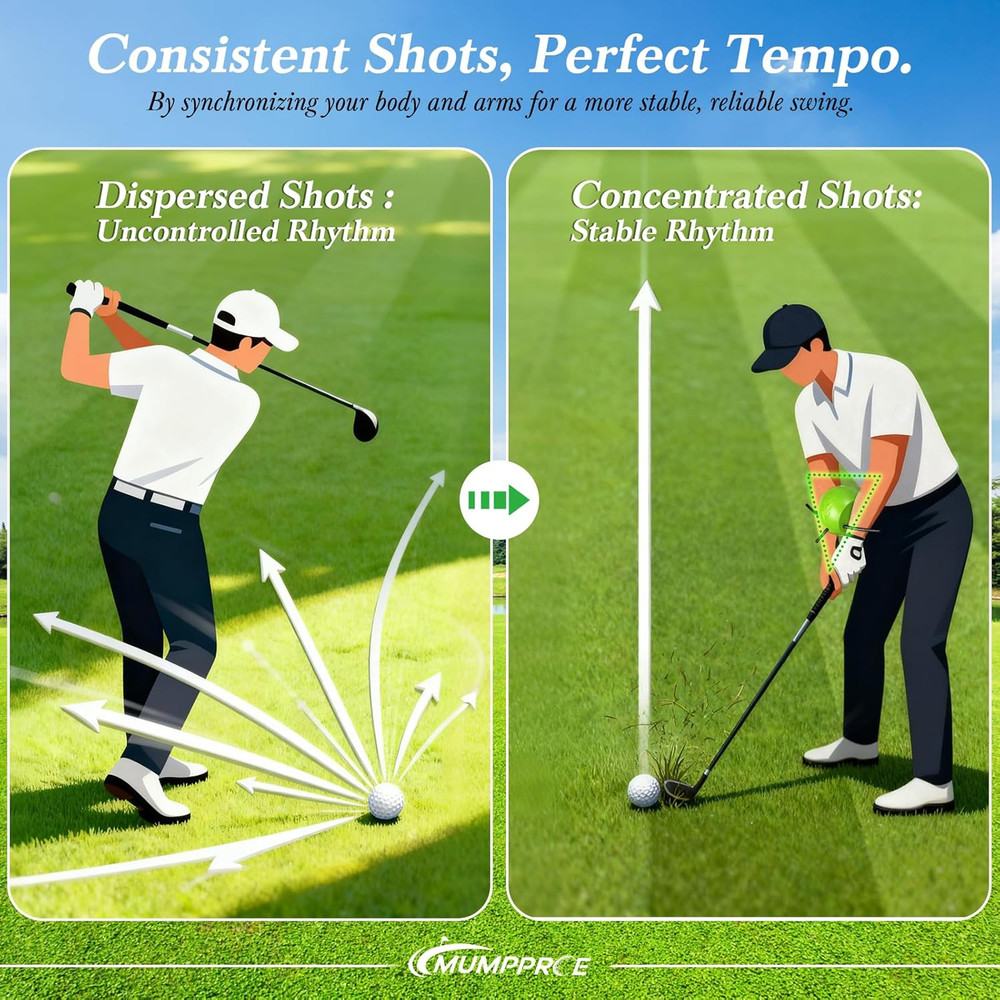 The Connector Golf Training Aid, Golf Swing Trainer for Posture Correction Pract