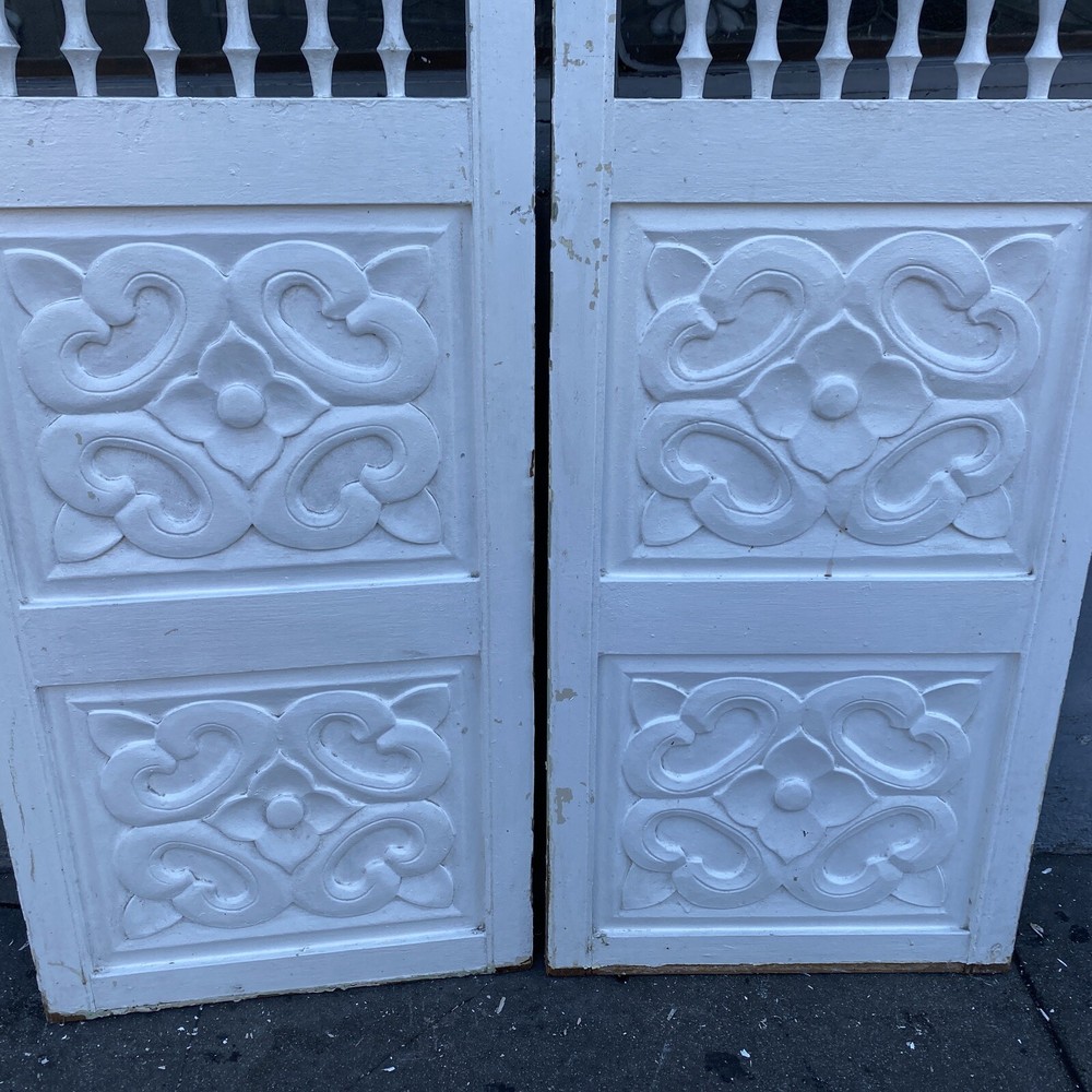 spanish Interior shutters pantry doors 76x18 36total open