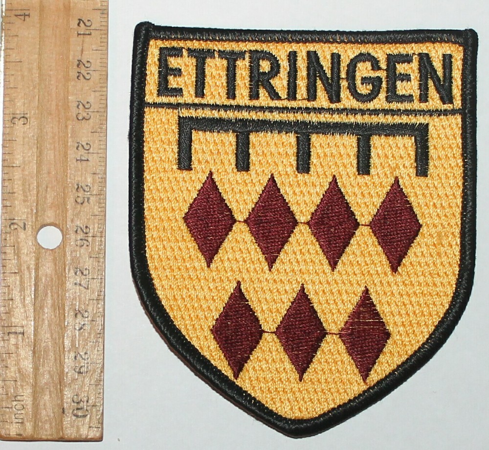 ETTRINGEN German patch