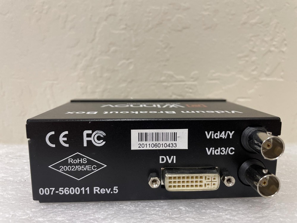 WINNOV VIDEUM BREAKOUT BOX, REVISION 5
