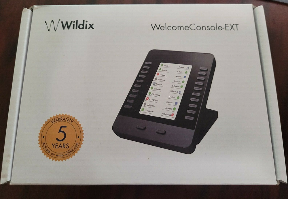 wildix welcome console EXT